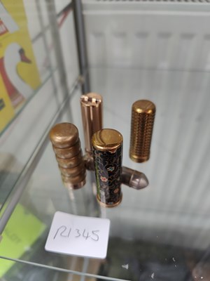 Lot 95 - Vintage lipsticks in various stylish cases