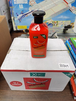 Lot 42 - Full box of 12 watermelon conditioner bottles