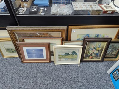 Lot 137 - Large qty of framed pictures