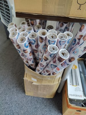 Lot 56 - Large Qty of Frozen Gift Wrapping