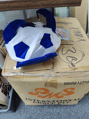 Lot 180 - Large box containing festival hats