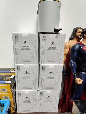 Lot 27 - Set of 6 pedal bins in box