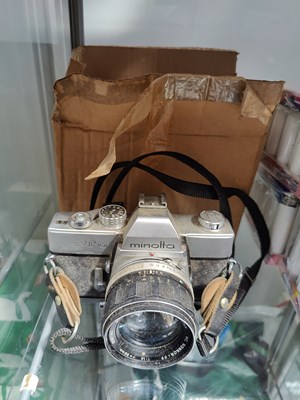 Lot 95 - Retro Minolta SRT101 CLC Camera