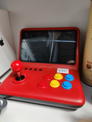 Lot 66 - Powkiddy A12 9 Inch Joystick Arcade Quadcore Games System