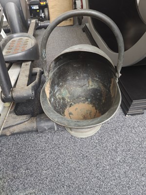 Lot 243 - Coal scuttle metal
