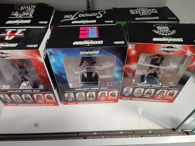 Lot 74 - 6 WWE championship collection figures new in box