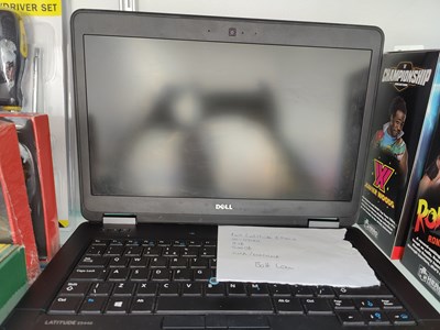 Lot 62 - Dell latitude laptop with i5 processor, 8gb ram, 500gb HDD no charger fully reset with windows