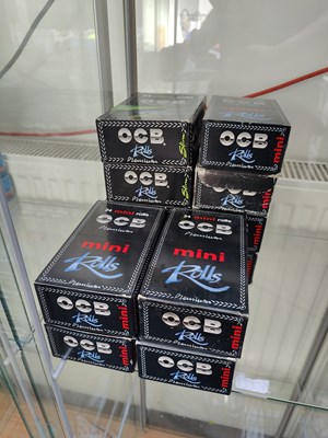 Lot 87 - 12 boxes of OCB premium rolling papers
