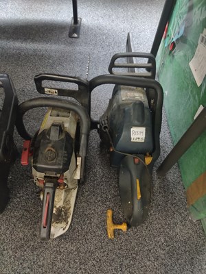 Lot 302 - Two Petrol Chainsaws