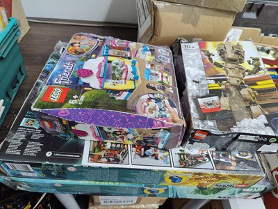 Lot 8 - 4 boxes of asstd lego sets