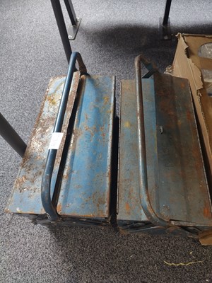 Lot 296 - Two Metal Toolboxes