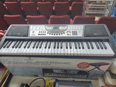 Lot 289 - NJS G1 Key Full Size Keyboard & Stand