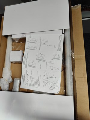 Lot 38 - One Silver Finish Shower & Tap Combo