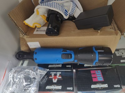 Lot 69 - Cordless ratchet with charger and battery