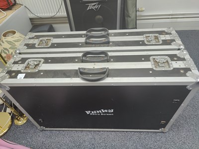 Lot 110 - Funky retro lighting in flight cases