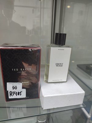 Lot 90 - Ted Baker Extraordinary Eau De Toillette 100ml Mens & Ebony Wood Zara Emotions
