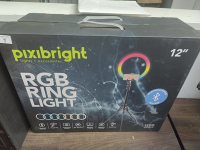 Lot 7 - Two Multicolour Option Ring Lights