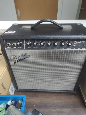 Lot 22 - Large Fender champion guitar amp