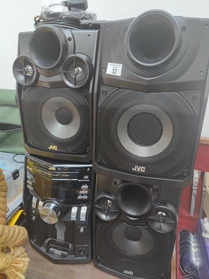 Lot 32 - JVC Sound System With Remote