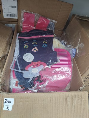 Lot 60 - Box containing children's pyjamas