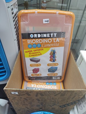 Lot 96 - 4 Ordinett Bedroom Tidy Up Storage Box