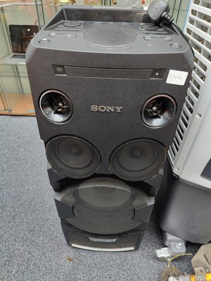 Lot 127 - Sony floor standing speaker sound system tested working