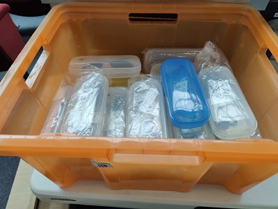 Lot 310 - Box of sunglasses in cases