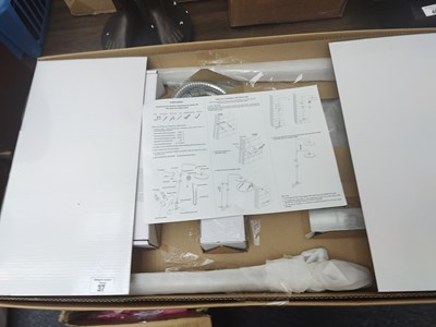 Lot 37 - Mixer tap with rain shower