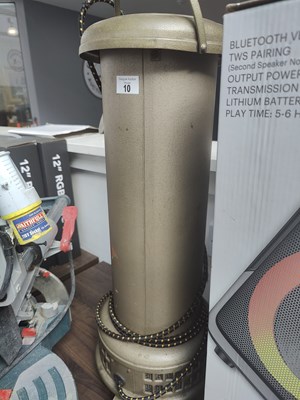 Lot 10 - Vintage electric upright heater