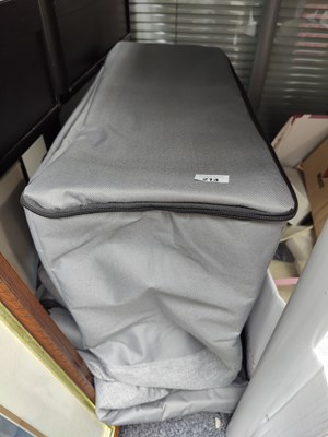 Lot 214 - 5 grey cool bags 60litre