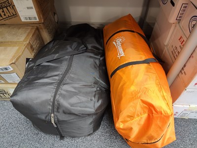 Lot 58 - 2 large tents in carry bags