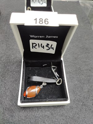Lot 186 - Necklace bearing warren James logo