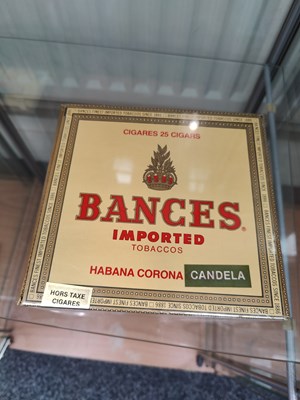 Lot 105 - Bances imported habana Corona candela cigars 25 pack
