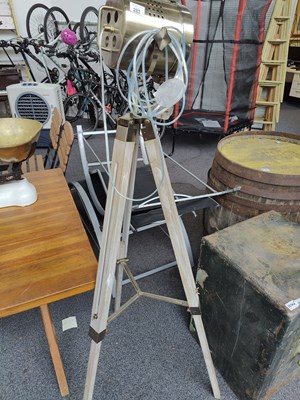 Lot 283 - Tripod spotlight