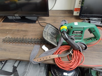 Lot 60 - Qualcast hedge master electric hedge trimmer tested working