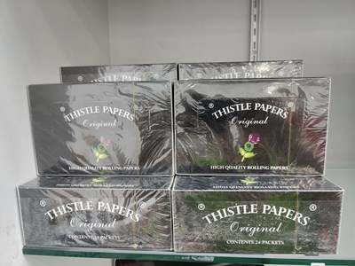 Lot 71 - Large qty of Thistle original rolling papers