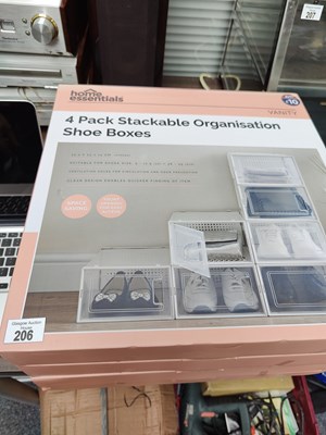 Lot 206 - 4 Boxes of Multi Storage Units