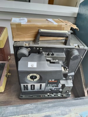 Lot 12 - Bell & Howell 16mm filmosound projector with 2 lenses