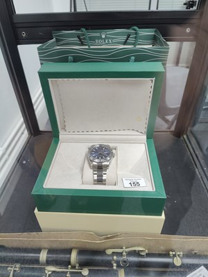 Lot 155 - Gents Boxed Watch bearing rolex logos