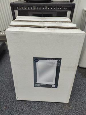 Lot 110 - 6 White Framed Mirrors