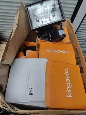Lot 165 - 6 Halogeon Sensor Floodlights