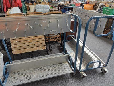 Lot 273 - Moving bag/ shoe trolleys