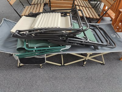 Lot 224 - Quantity of camping and garden furniture