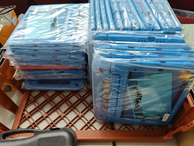 Lot 334 - Crate of tablet cases