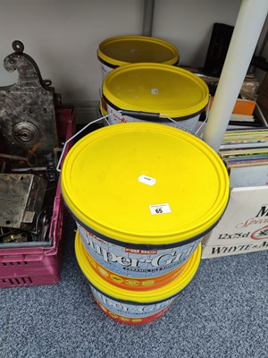 Lot 65 - 6 tubs of Ceramic tile adhesive