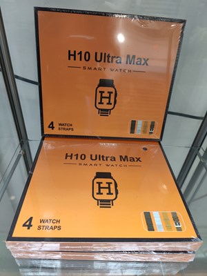 Lot 92 - 3 sets of H10 ultra max smart watch kits sealed