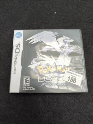 Lot 156 - Pokémon black Nintendo ds game