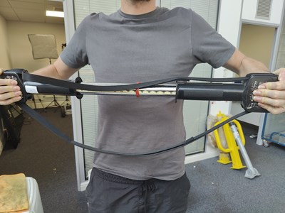 Lot 162 - Bull worker exercise device