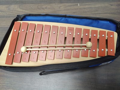 Lot 70 - Small Xylophone with Case