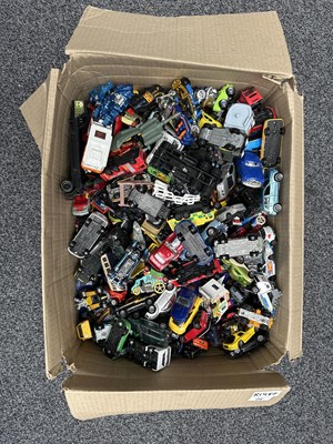 Lot 28 - Large Qty of Toy Cars, Motorbikes & Trucks